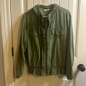 Light weight jacket.  Barely worn